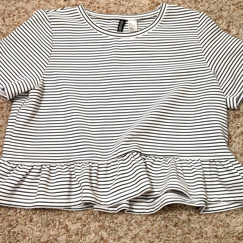 Stripped crop top